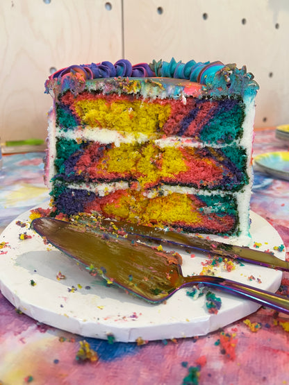 The Neon Tea Party Cake